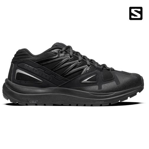 Black Salomon Odyssey 1 Advanced Men's Hiking Shoes | PH 54063T